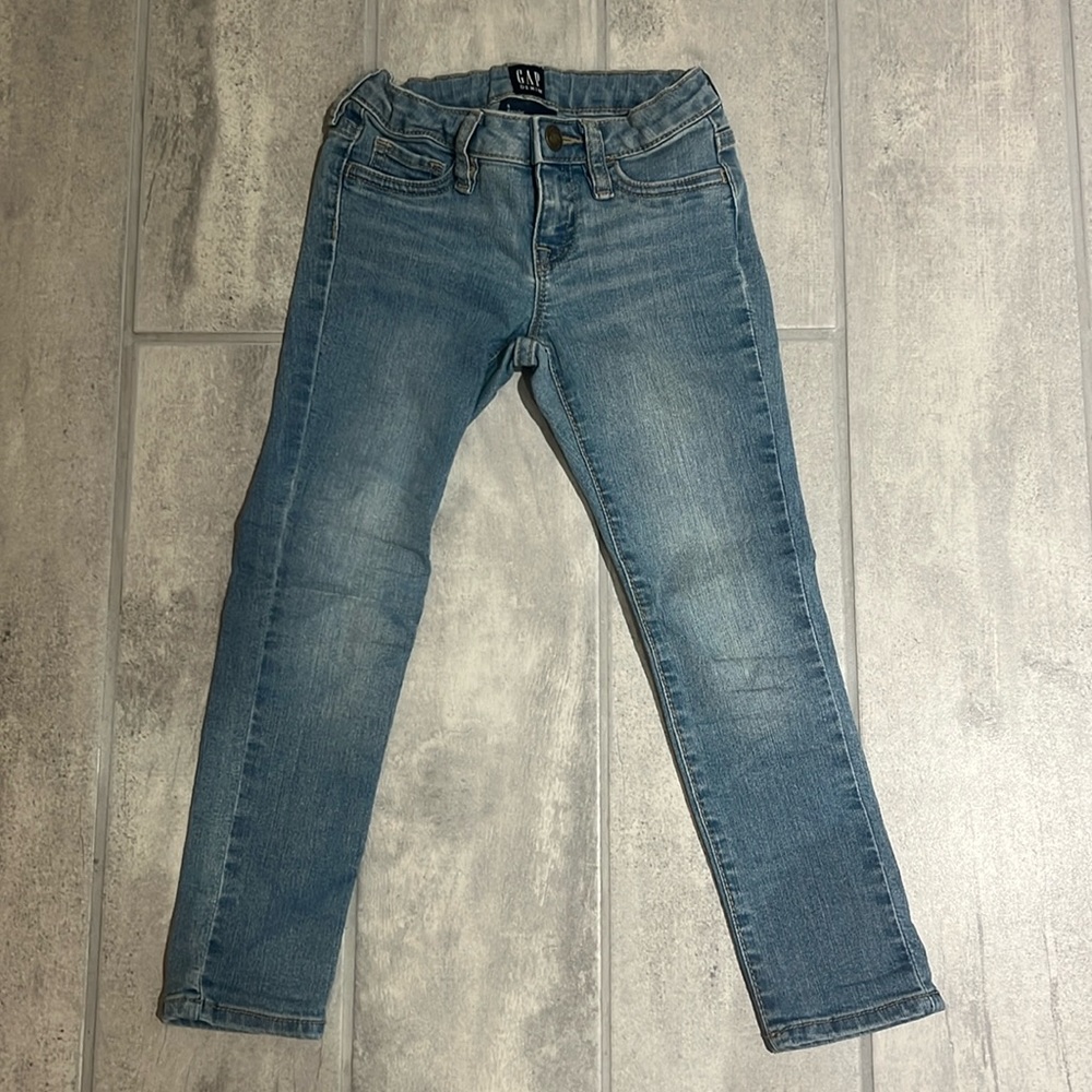 Gap Girls Size 5 Regular Stretch Super Skinny Denim Jeans